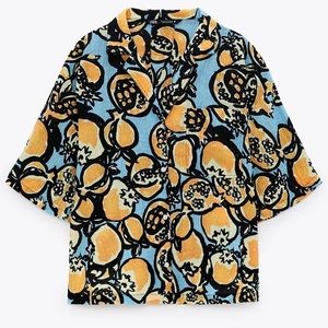 Zara Structured Pattern Shirt